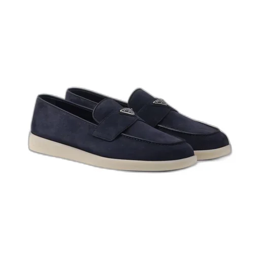 Suede loafers