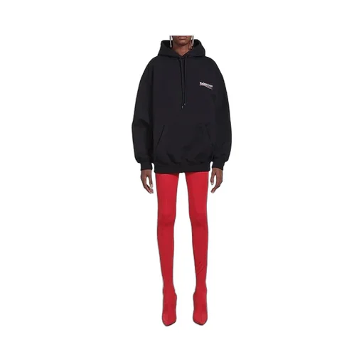 Cola Label Hoodie Black