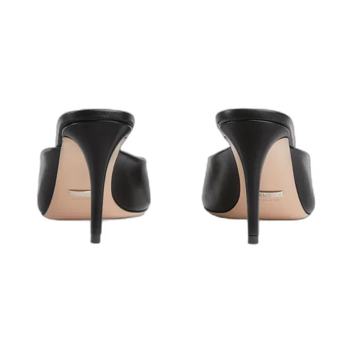 Women's Horsebit mid-heel slide sandal