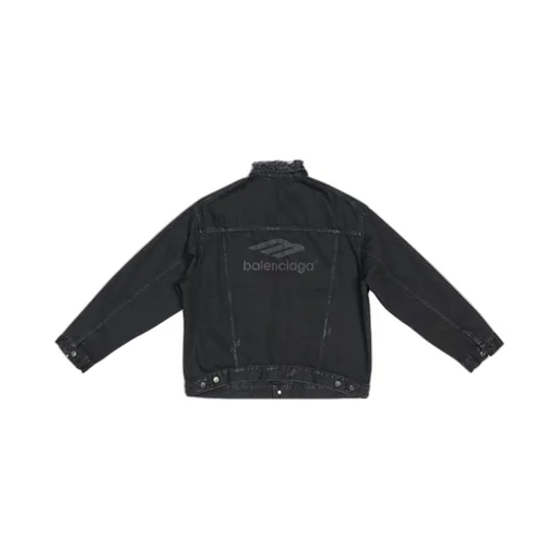 3B Sports Icon Denim Jacket Large Fit