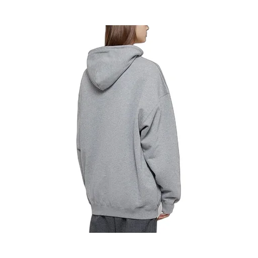 Logo Printing Hoodie Gray