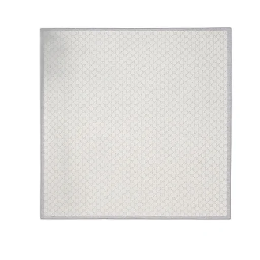 GG pattern wool baby blanket