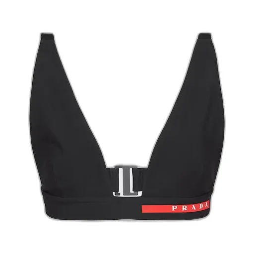 Stretch jersey swimsuit top