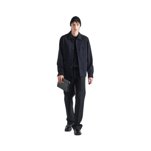 Wool blend jacket