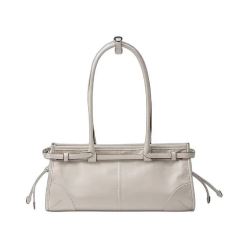 Medium leather handbag