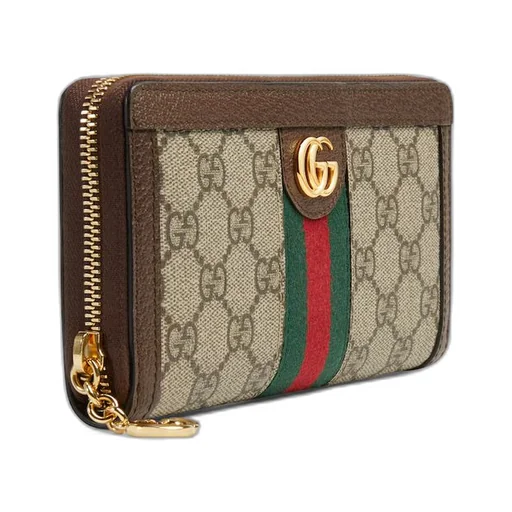 Ophidia GG zip around wallet