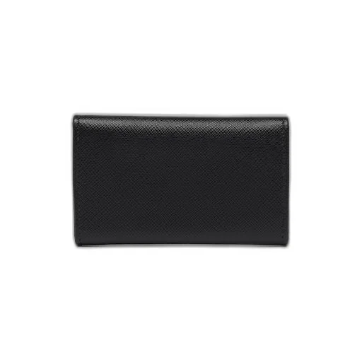 Saffiano Leather Keychain