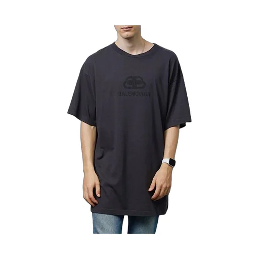 Oversized Washed Interlocked BB T-Shirt