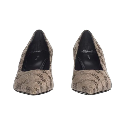 60mm Square Knife BB Monogram Pumps
