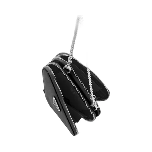 Saffiano leather mini pouch