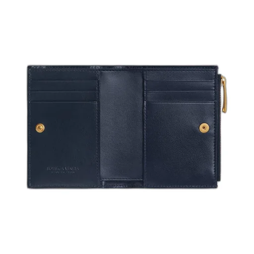 Intrecciato Small Bi-Fold Wallet