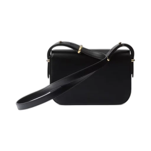 Leather shoulder bag