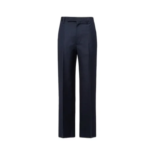 Wool and mohair pants