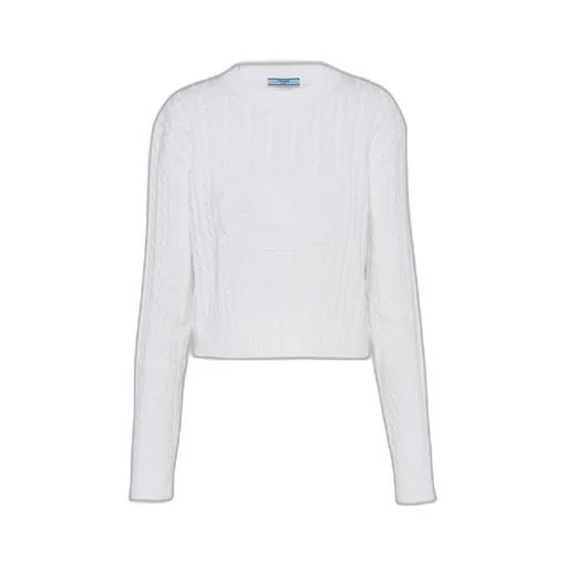 Cotton crew-neck sweater