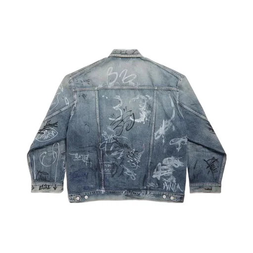 Graffiti Oversized Jacket
