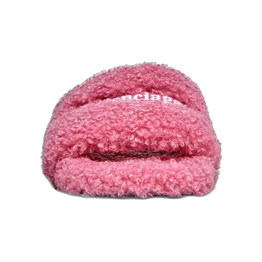 Furry Slide Sandal