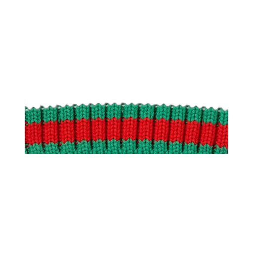 Cotton sweater with Gucci intarsia