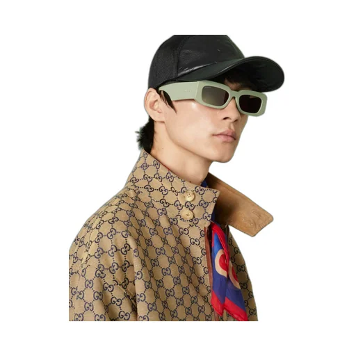 GG cotton canvas zip jacket