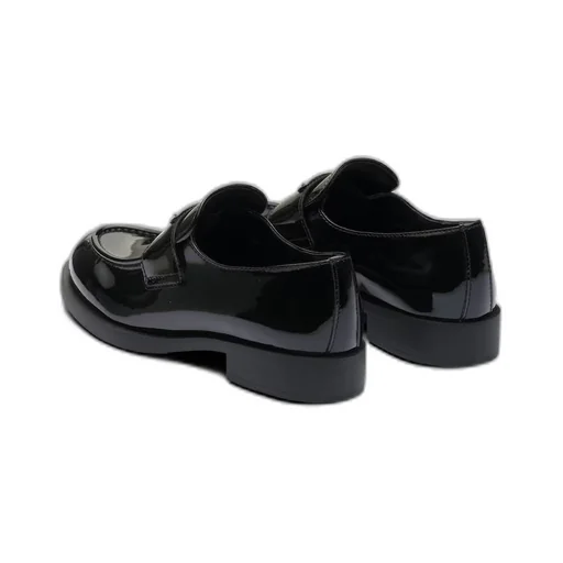 Patent leather loafers