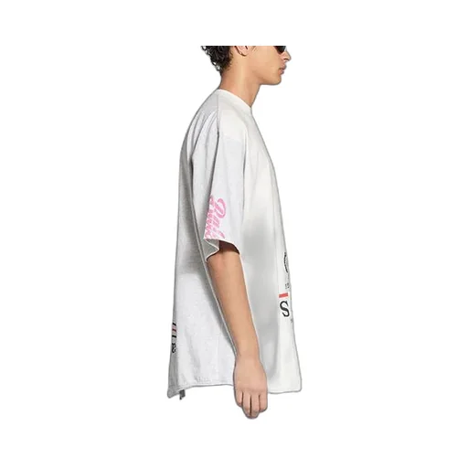 Paris Upside Down T-Shirt Oversized