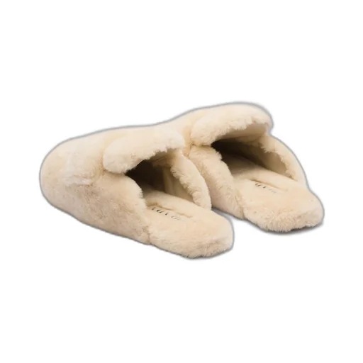 Shearling mules