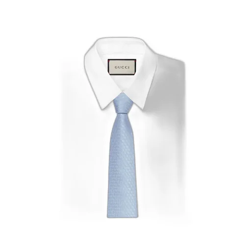 Allover Gucci silk tie
