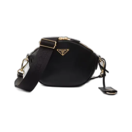 Leather mini shoulder bag