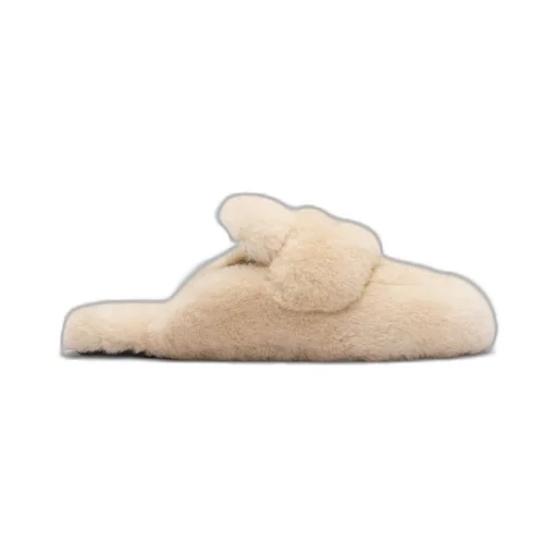 Shearling mules