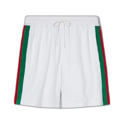 GG terry cloth short with Web
