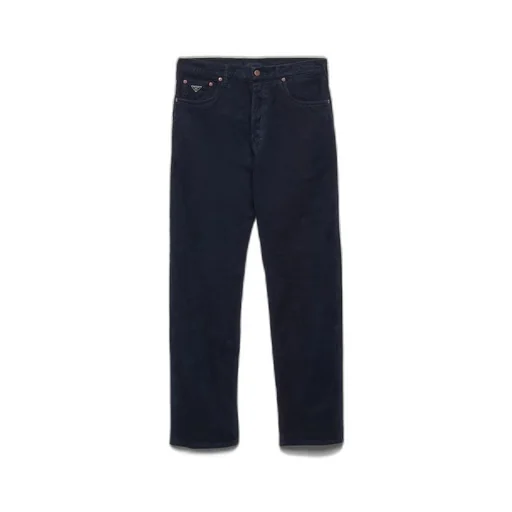 Straight-leg corduroy jeans
