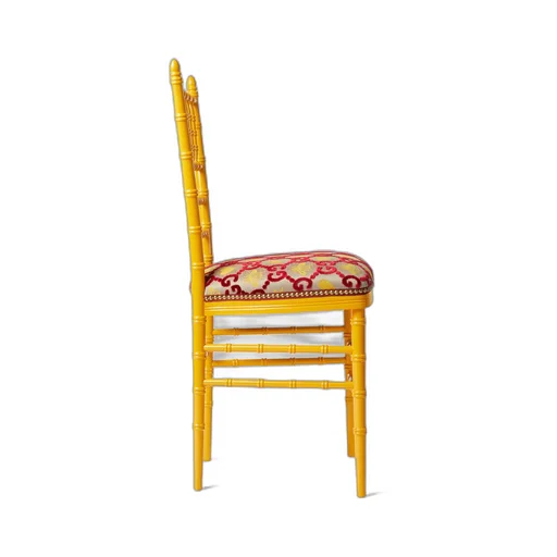 Chiavari chair with GG jacquard