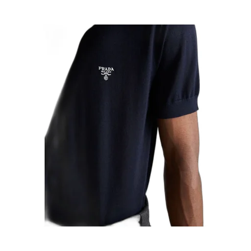 Cashmere polo shirt