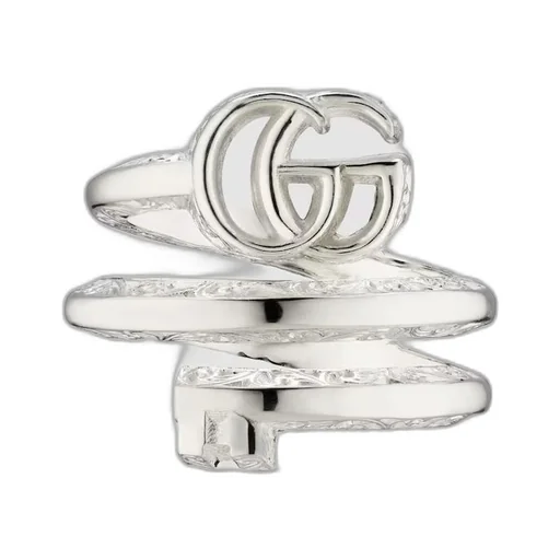 GG Marmont key double band ring