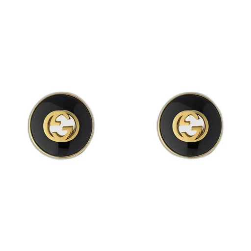 Gucci Interlocking 18k stud earrings