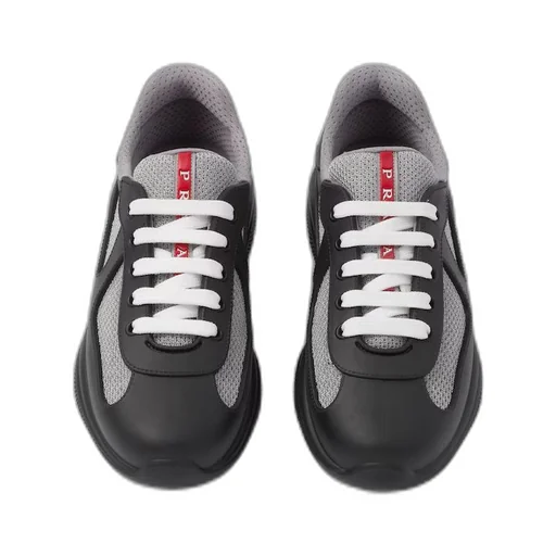 Prada America's Cup Soft rubber and bike fabric sneakers