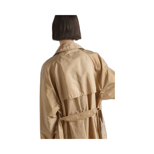 Light Re-Nylon trench coat