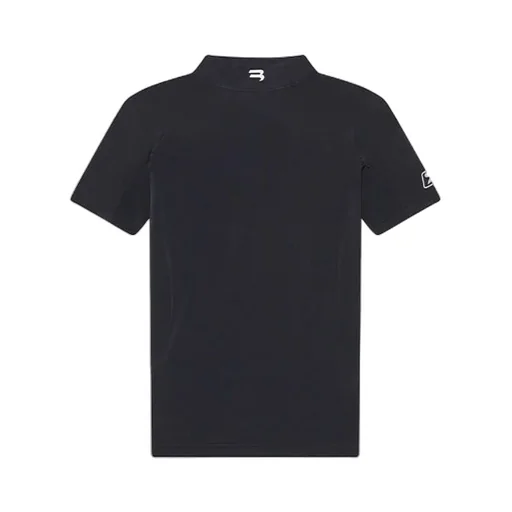 Logo Alphabet Print Slim Fit T-Shirt