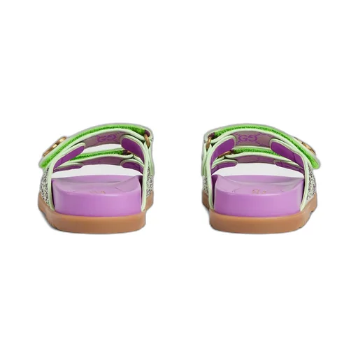 Women's sandal with Double G