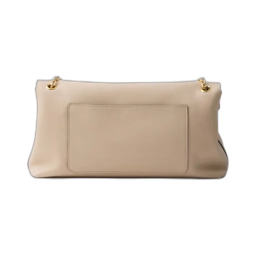 Medium leather shoulder bag