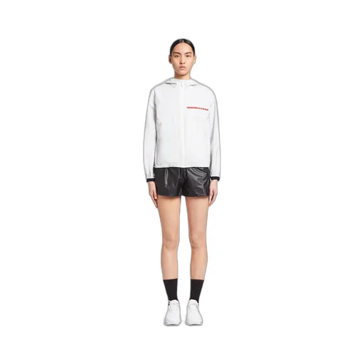 Light Re-Nylon hooded jacket