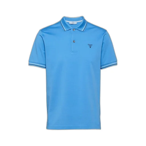 Cotton piqué polo shirt