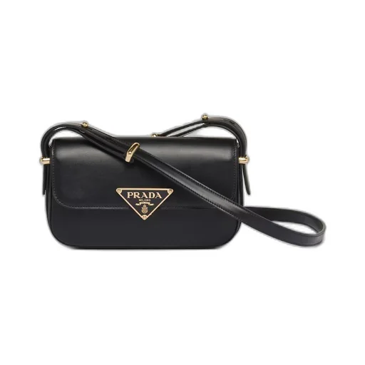 Leather shoulder bag