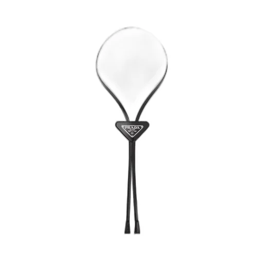 Brushed leather bolo tie