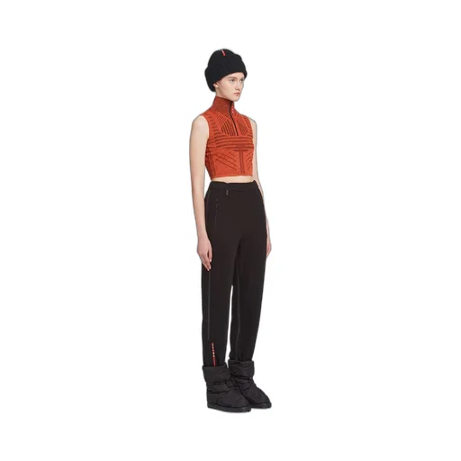 Tec Rec piqué Re-Nylon sleeveless top
