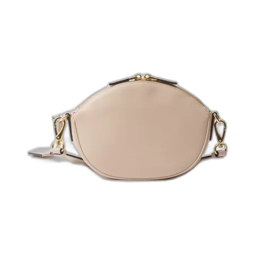 Leather mini shoulder bag