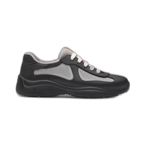 Prada America's Cup Soft rubber and bike fabric sneakers