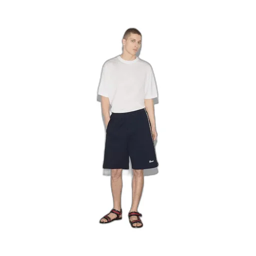 Cotton jersey basketball shorts