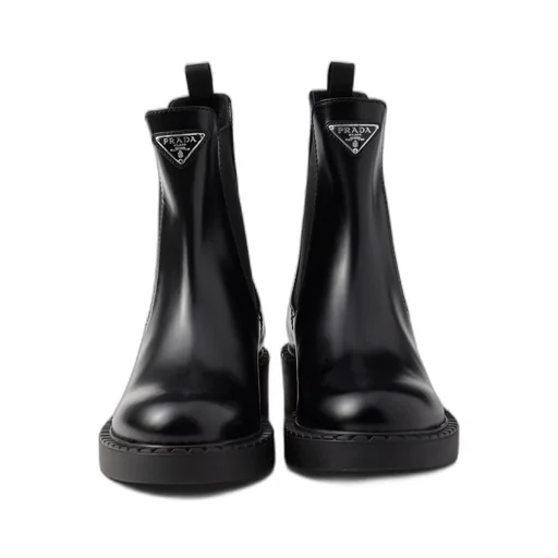 Brushed calf leather Chelsea boots