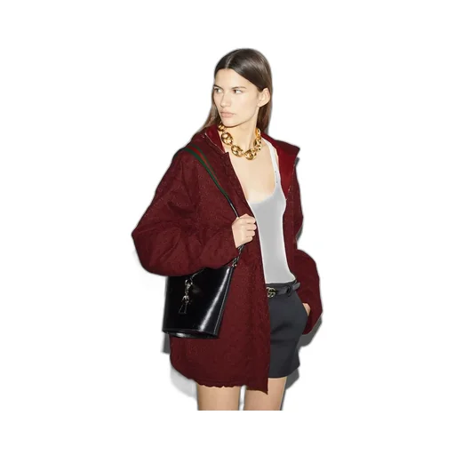 Mini bucket shoulder bag