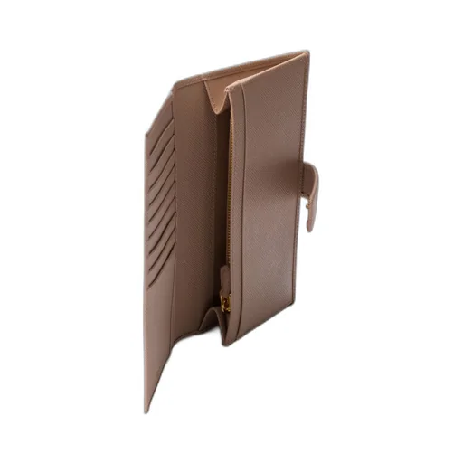 Large Saffiano leather wallet